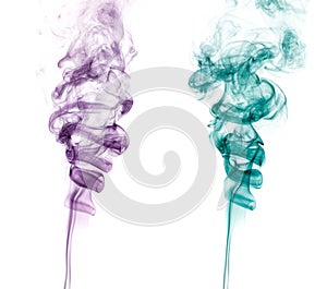 Pair of abstract Smoke