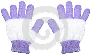 Pair of Bath Gloves