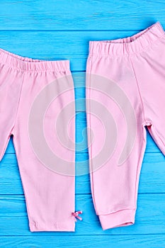 Pair of beautiful leggings for toddler girl.