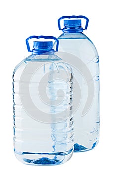 Pair of big water bottles