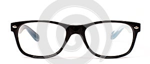 Pair of black modern eye glasses