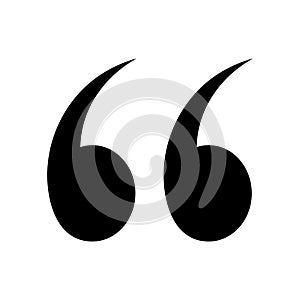 Pair black quotation marks, quotes speech marks punctuation typographic