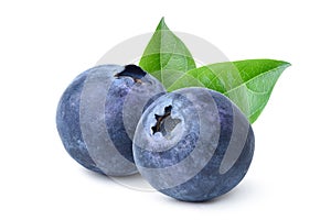 Pair of Blueberries fruits