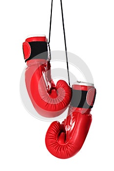 Pair of boxing gloves