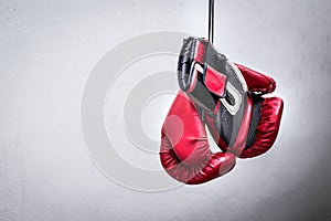 Pair of boxing gloves photograph