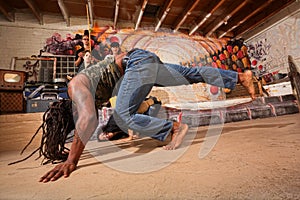 Pair of Capoeira Artists photo