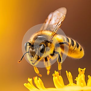 Bees\' Harmony on Rapeseed Blooms photo