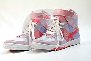 Pair of fashion sneakers