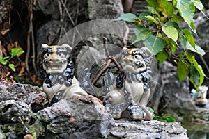 A pair of Foo Dogs in Vietnam