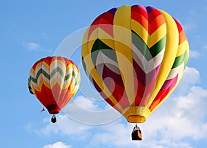 Pair of Hot Air Balloons