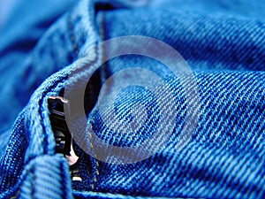 Pair of Jeans Closeup