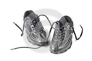 A pair jogging shoes