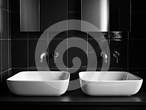 Kitchen Sinks on Counter