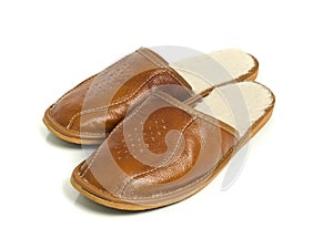 Pair of men's house slippers