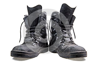 Pair of military boots