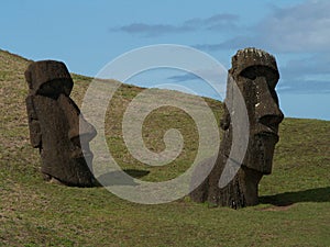 Pair Of Moai