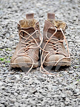 Pair of old boots