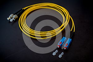 Pair of optical cables