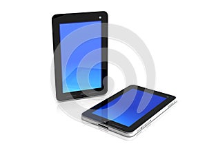 A Pair of pc tablets