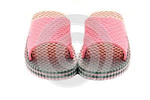 Pair of pink sandals