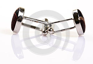 Pair of platinum cufflinks