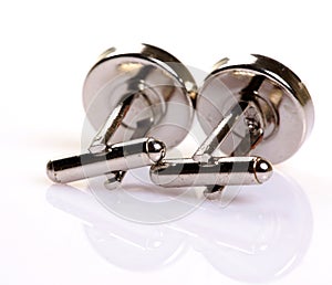 Pair of platinum cufflinks