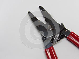 Pair of pliers tool designed for stripping wire electrician