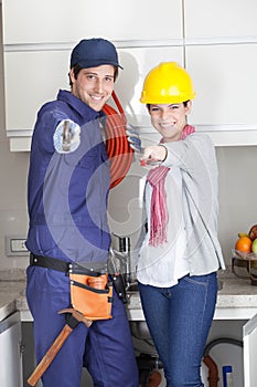 Pair of plumbers