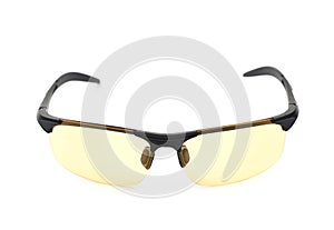 Pair of shade glasses isolated