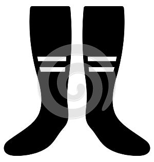 pair of socks, underwear Vector that can be easily modified or edit