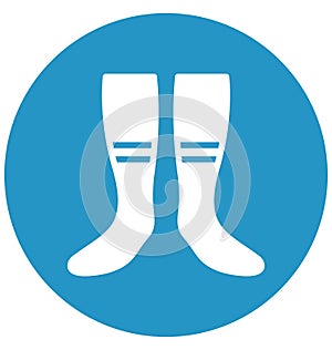 pair of socks, underwear Vector that can be easily modified or edit