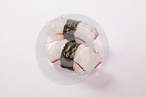 Pair of Tako (Octopus) Sushi