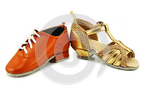 Pair of tiny dancing shoes