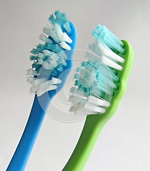 Pair of toothbrushes