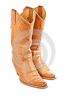 Pair of used cowboy boots