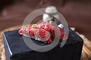 Pair of Wagyu Beef Sushi