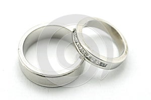 Pair of wedding bands