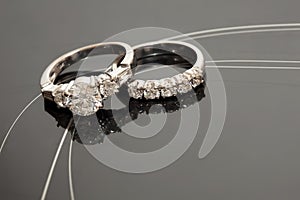 Pair Of Wedding Rings photo