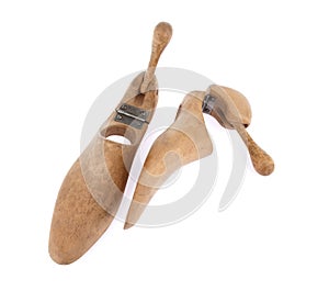 Pair of wooden Shoe trees