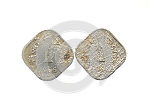1 Paisa coins photo
