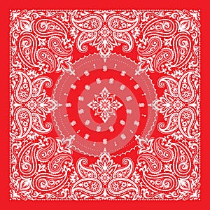 Paisley Bandana print photo