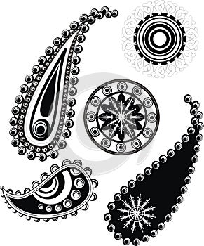 Paisley elements