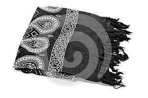 Paisley patterned pareo