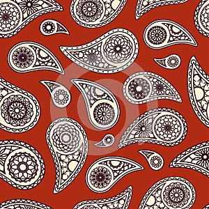 Paisley Seamless Pattern