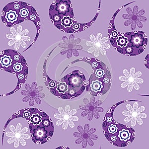 Paisley seamless pattern (pattern Bootha). Seamles