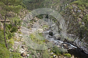 Paiva river at Arouca Geopark