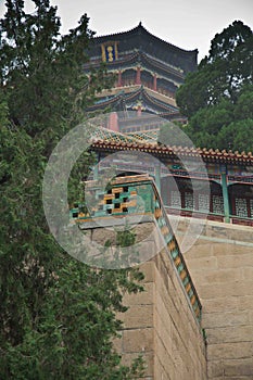 Paiyun Dian, Hall of Dispelling Clouds, Summer Palace, Beijing, China