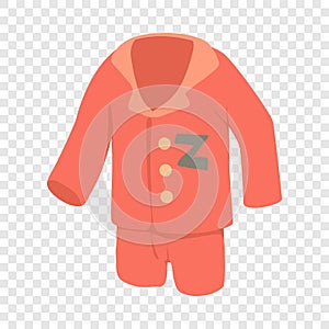 Pajamas icon, cartoon style photo