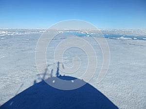 Pakijs Noordpool; Pack ice North Pole photo