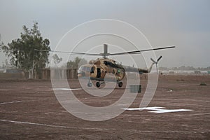 Pakistan Helicopter Visit